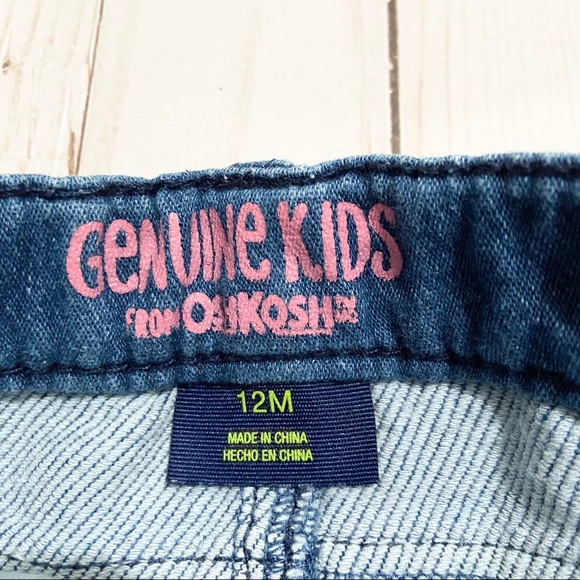 OSHKOSH B’GOSH Skinny Jeggings Size 12M - Picture 3 of 4
